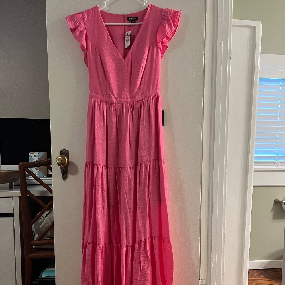 Pink Express Maxi Dress